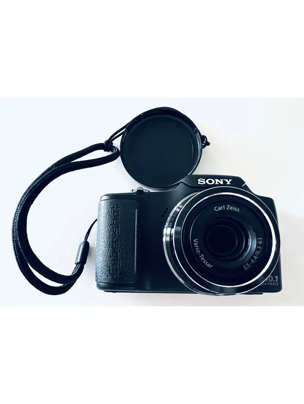 Sony Cyber-shot DSC-H20 10.1MP Digital Camera 10x Zoom Tested Working Battery